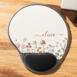 Mouse Pad De Gel Monograma Elegante Moderno Minimalista de Boho Wil<br><div class="desc">Apresentando nossa coleção de monogramas modernos de Wildflower: adote simplicidade e sofisticação com nossos designs minimalistas, curados para elevar seu estilo sem esforço. Feita de olho na estética moderna, essa coleção apresenta designs negras e brancos elegantes, acentuados por monogramas personalizados. De papelaria chic a acessórios versáteis, nossa coleção oferece uma...</div>