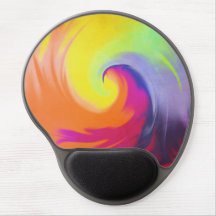 Onda da aguarela - gel Mousepad