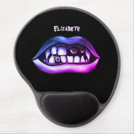 Mouse Pad De Gel Presas de Vampiro Engraçado