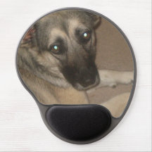 "Puddin" o german shepherd Mousepad