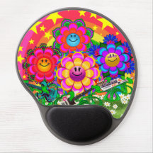 WQ brinca MousePad redondo