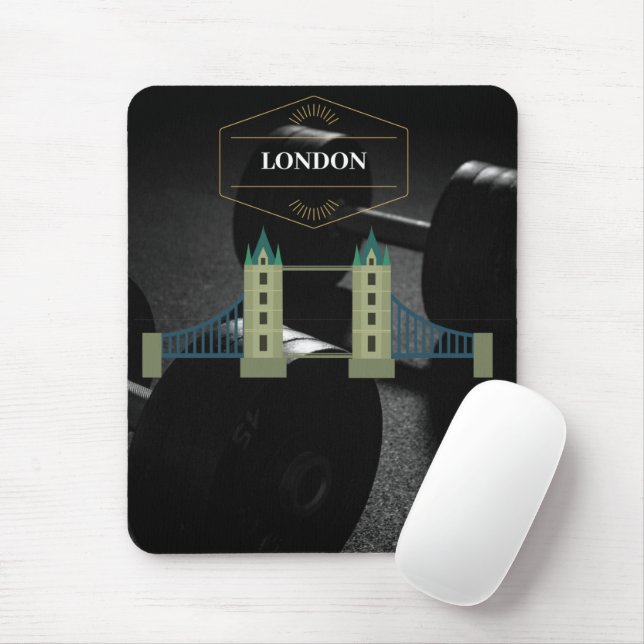 Mouse Pad de Londres (Com mouse)