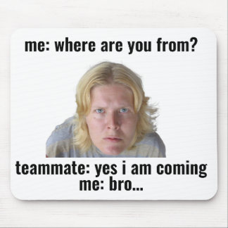 Mouse Pad de Meme de Jogos Divertido - "Sim, Estou