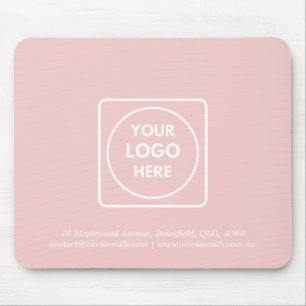 mouse pad de promoção empresarial com logotipo ros