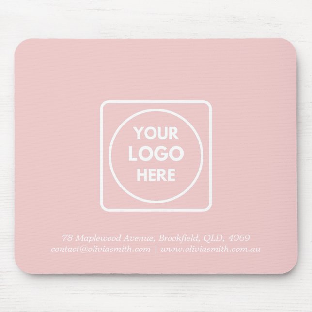 mouse pad de promoção empresarial com logotipo ros (Frente)