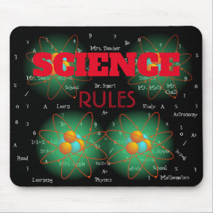 Mouse Pad de Regras de Ciência Personalizadas