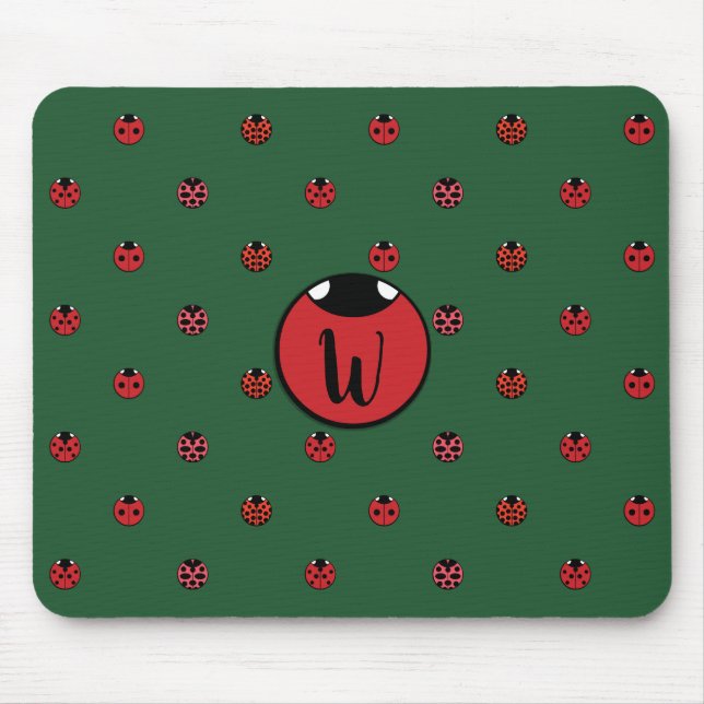 Mouse Pad do Ladybug Bolinhas (Frente)