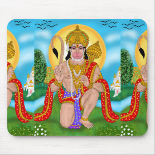 Mouse Pad do Senhor Hanuman – Acessório Espiritual