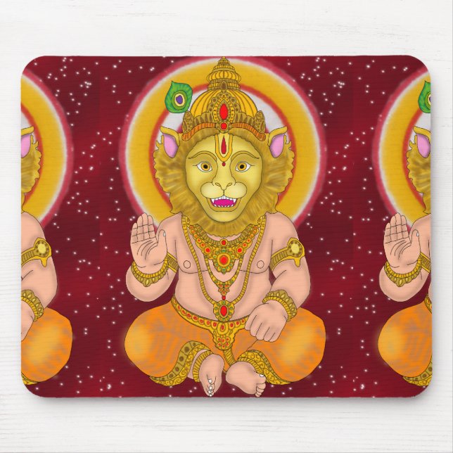 Mouse Pad do Senhor Narsimha (Frente)