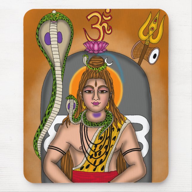 Mouse Pad do Senhor Shiva (Frente)