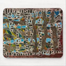 Mouse Pad em browsers blues cinza e verde