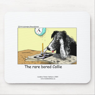 Mouse Pad Engraçado de Border Collie