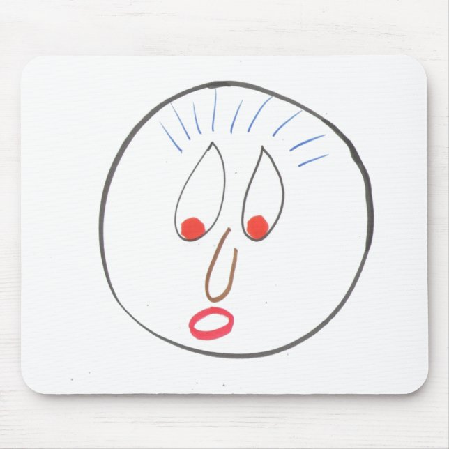 Mouse Pad Engraçado Rostos (Frente)