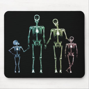 mouse pad esqueleto raio x legal
