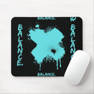Mouse Pad Gráfico de Equilíbrio Abstrato - Moderno