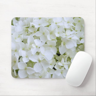 Mouse Pad - Hydrangeas Brancas