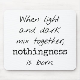 Mouse Pad Luz e Escuro