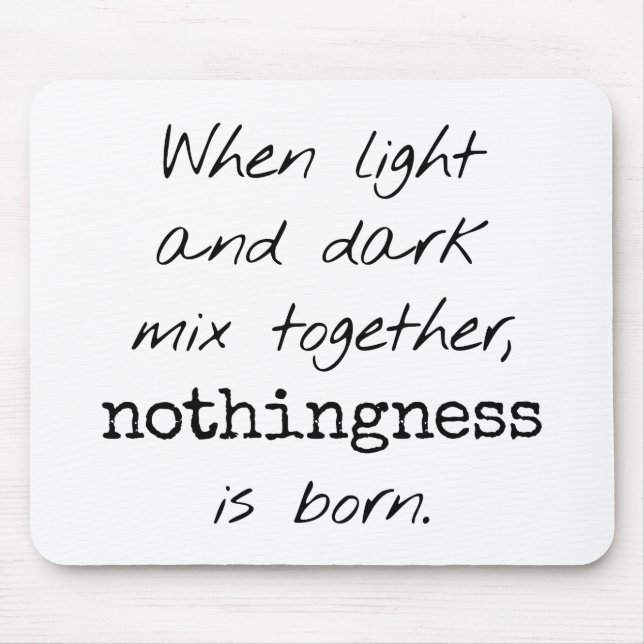 Mouse Pad Luz e Escuro (Frente)