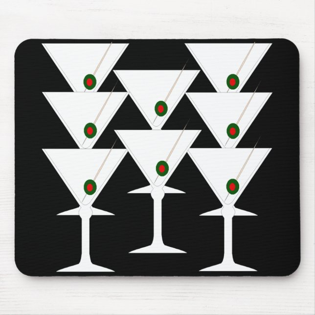 Mouse Pad Martinis (Frente)