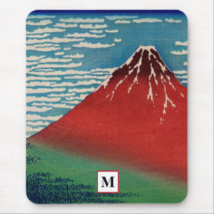 MOUSE PAD MT FUJI IMPRESSÃO JAPONÊS INICIAL PERS