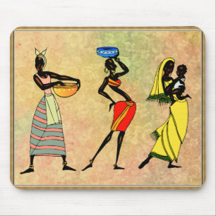 Mouse Pad Mulheres de África