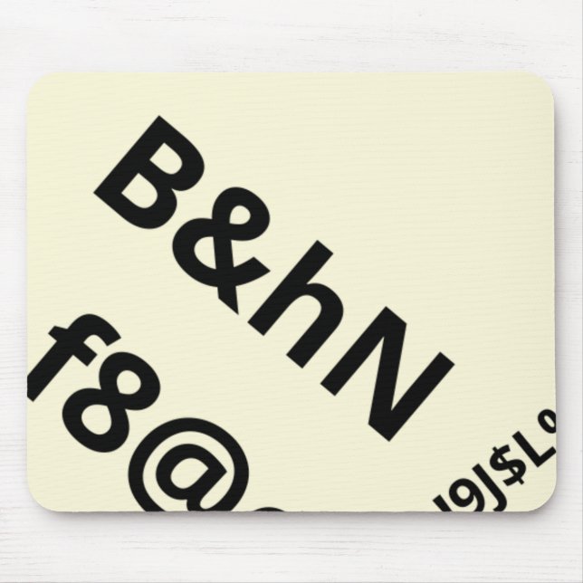 Mouse Pad para nós? (Frente)