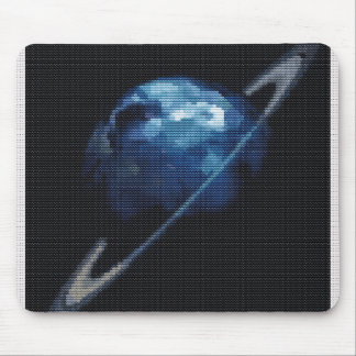 Mouse Pad Planeta Anelado Cósmico