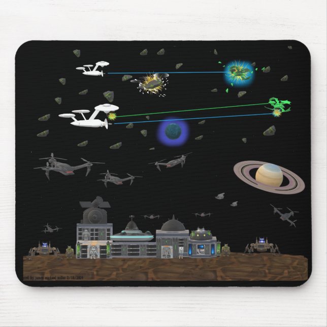 mouse pad por James Michael Miller 3/10/2024 (Frente)