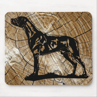 Mouse Pad Rhodesian Ridgeback Wood