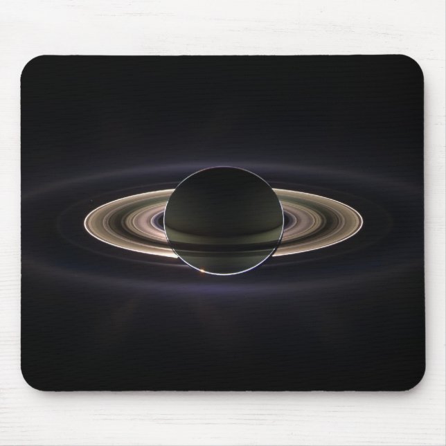 Mouse Pad Saturno Resplandecente (Frente)
