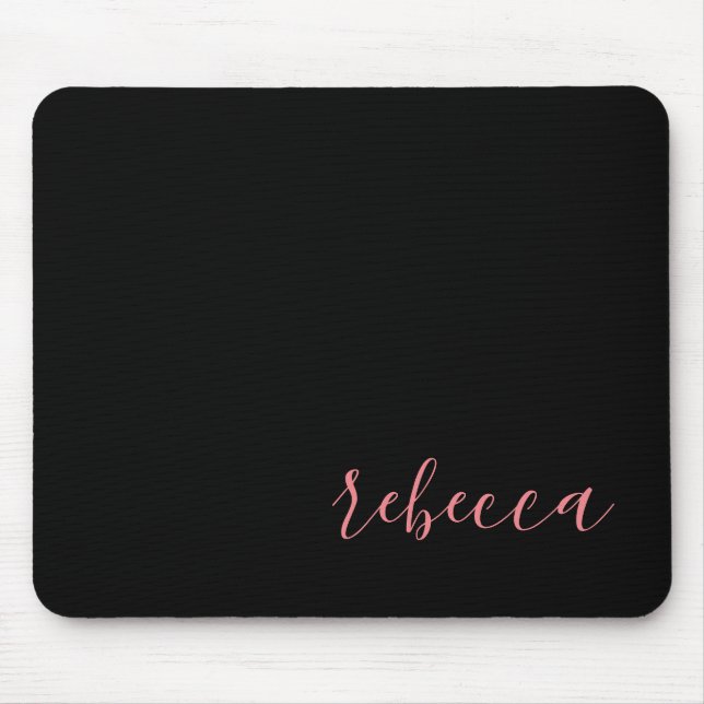 Mouse Pad Simples Profissional Moderno Tendência (Frente)