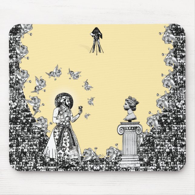 Mouse pads "amantes de pedra " limitada da edição (Frente)