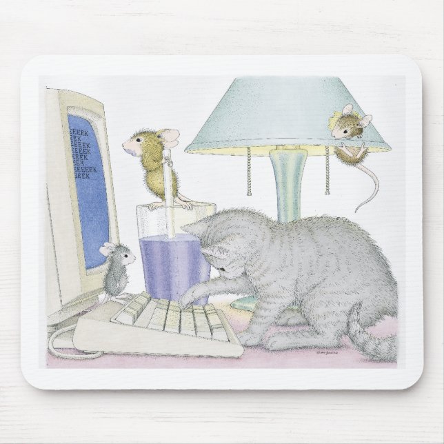 Mouse pads de Designs® do Casa-Rato (Frente)