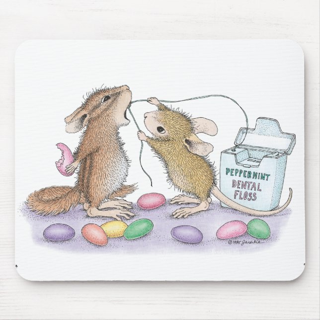 Mouse pads de Designs® do Casa-Rato (Frente)