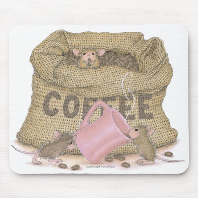 Mouse pads de Designs® do Casa-Rato (Frente)