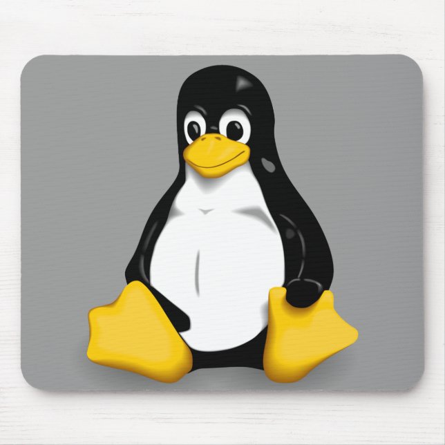 Mouse pads de Linux Tux (Frente)