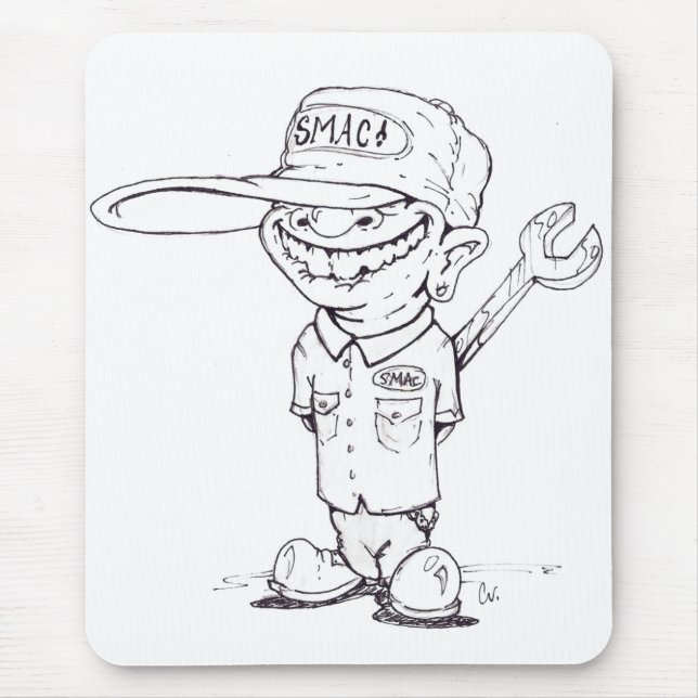 Mouse pads do mecânico (Frente)