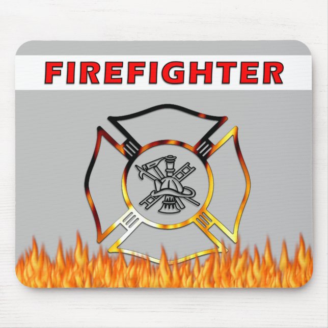 Mouse pads do sapador-bombeiro (Frente)