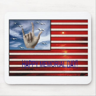 Mouse pads feliz do Memorial Day