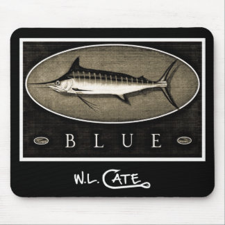 Mouse pads preta & branca do vintage do espadim