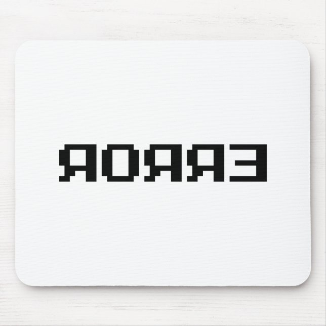 Mousepad Я OЯ Я Eixo | ERRO (Frente)
