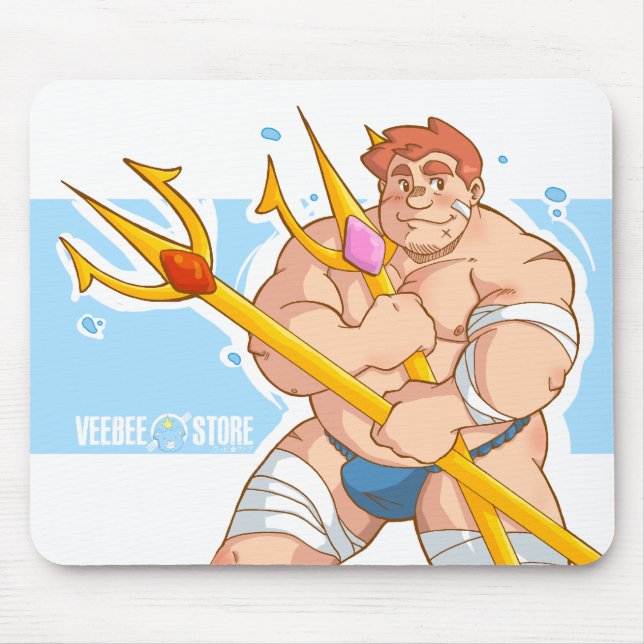 Mousepad トライデントと褌 [tridente & fundoshi] (Frente)