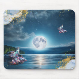 MOUSEPAD マウスパッド(月夜の湖マウスパッド)