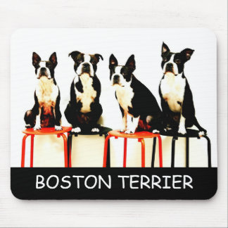 MOUSEPAD マウス (3), BOSTON TERRIER