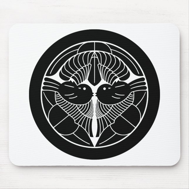 Mousepad 上 杉 謙 紋 家, Uesugi Kenshin KAMON, Centro Familiar J (Frente)