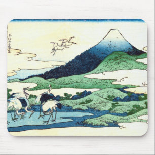 Mousepad 梅沢, opinião Monte Fuji do 北斎 de Umezawa,