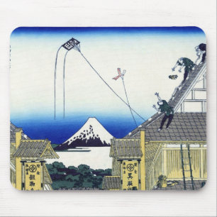 Mousepad 江都駿河町三井, opinião Monte Fuji do 北