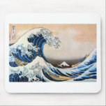 Mousepad 神奈川沖浪裏, grande onda do 北斎, Hokusai<br><div class="desc">Katsushika Hokusai (outubro ou novembro de 1760 - 10 de maio de 1849) era um artista, um pintor do ukiyo-e e um printmaker japoneses do período de Edo. Em seu tempo, era o perito principal de Japão na pintura chinesa. O nascer em Edo (agora Tokyo), Hokusai é o mais conhecido...</div>