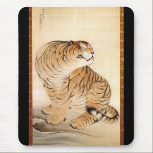 Mousepad 虎図, tigre do 源琦, Genki