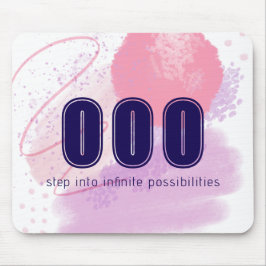 Mousepad 000 Números de anjo Víblias altas com espírito sem